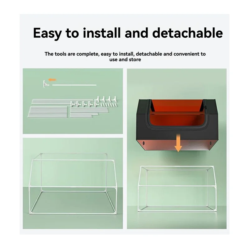 TTKK-For Safe For Safe 조각기 절단 보호 커버 인클로저 방진 방화 소음 감소 환기 기능 포함