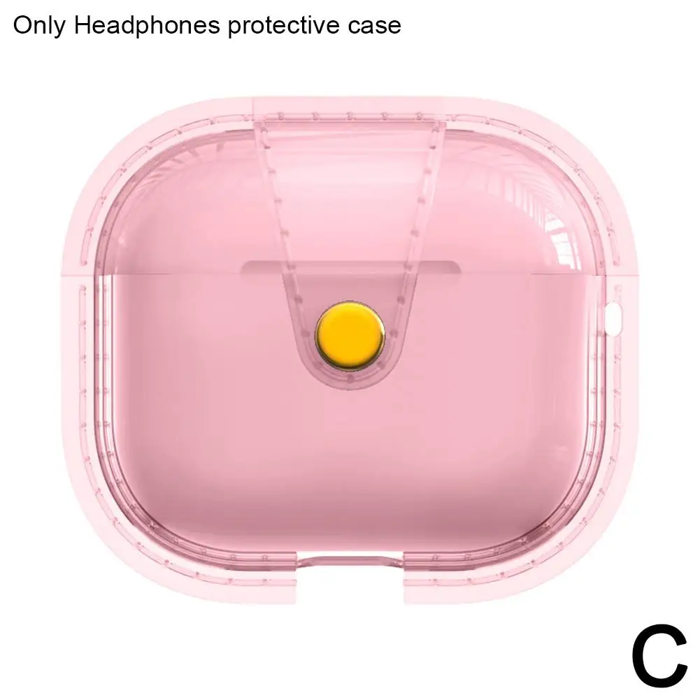 Suitable For 4 Earphone , Magnetic Earphone , Anti-drop Tpu Protective , With Round Buckle F5j9