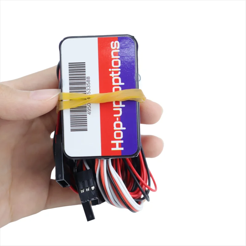 1pcsSimulation Steering Brake Flash Light 12LED Lighting Kit for1/10Scale Models RC Car three-way controllable turn signal light