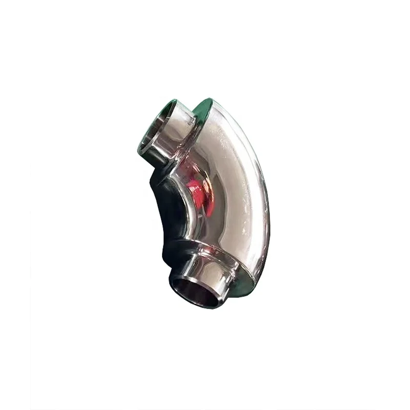 Weld Sanitary Fitting Jacketed Stainless Steel 90° Elbow Heat Jacket Hygienic Elbow