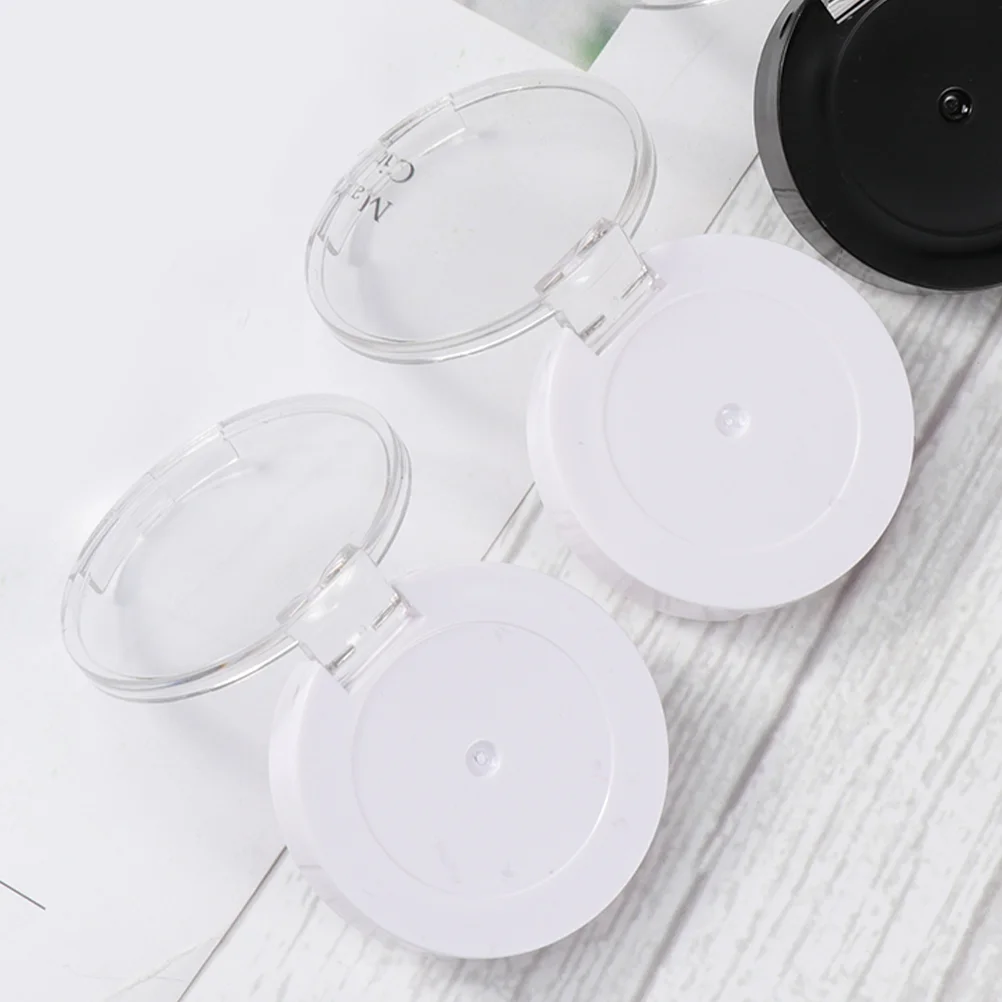 

6 Pcs Container with Lid Empty Cosmetics Cases Eyeshadow Holder Round Boxes Lip Balm Containers