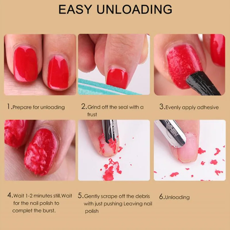 15ML Unha polonês Explosão Gel Nail Polish Removedor Soak Off Nail Cleaner Rápido Manicure Removedor Semi Permanente Verniz Nail Art Tool