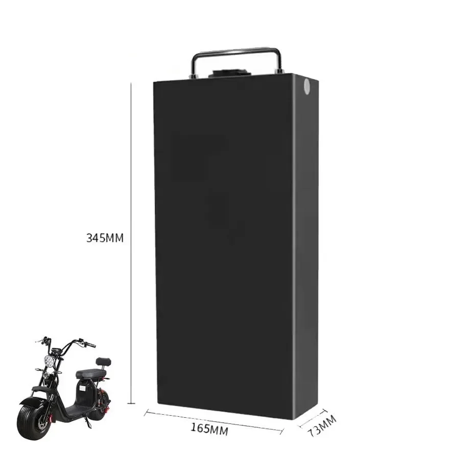 Citycoco Battery 60v 20ah 30ah Lithium-ion Battery for Harley Citycoco Motorcycle (additional) To Leg Compartment+Charging