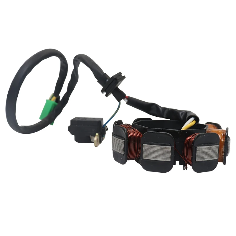 GY6 50 Magneto Coil 8 Poles Coils 50cc Ignition Stator For Moped Scooter Sunl Roketa Vespa ATV Quad Go Kart Buggy Parts