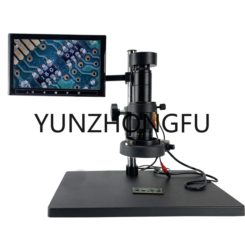 12 Million HD Industrial Magnifying Glass Zoom Microscope High Power