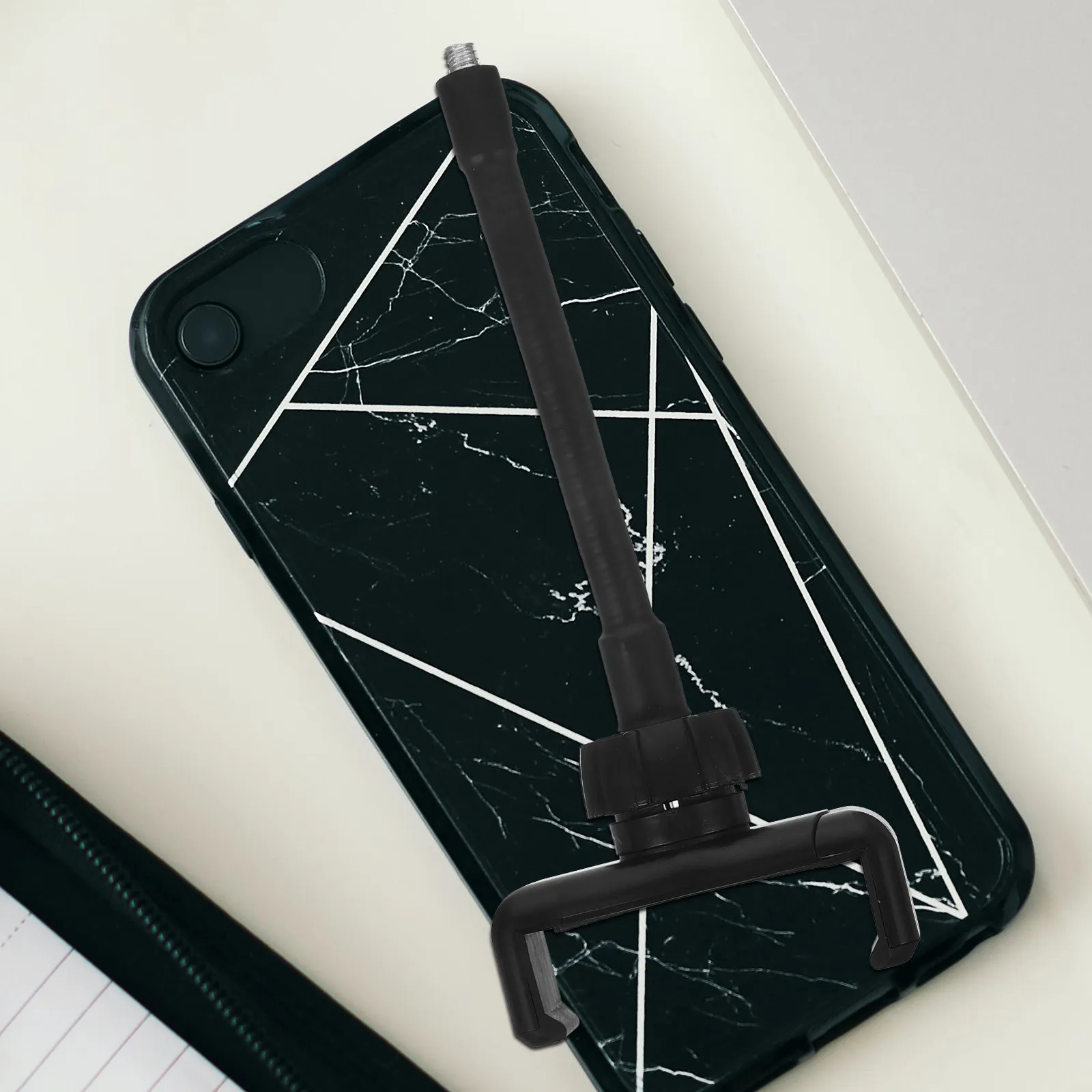 

3Pcs Gooseneck Phone Holder Flexible Adjustable 58-85Cm Rotatable Clip Long Arm Phone Mount Stand Flexible Long Arm Bracket