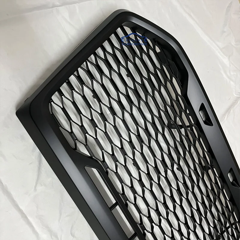 Modified Raptor LED Front Grille For Ranger T8 PX MKIII MK3 WILDTRAK 2018 2019 2020 2021 Racing Grills Bumper Mesh Mask Cover