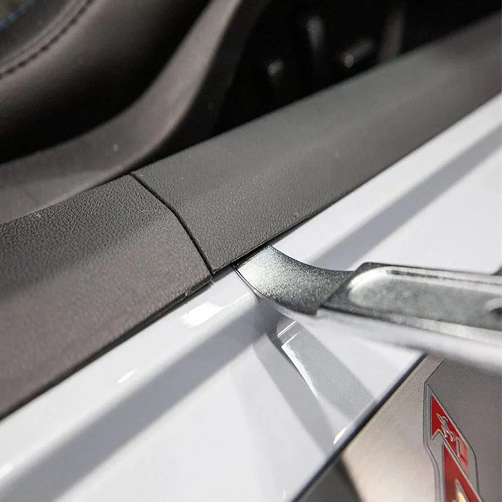 4140 حدق الصلب أداة الصفائح المعدنية حدق أداة سيارة تقليم أداة إزالة الصواميل عدة قضيب رفع أداة لوحة الباب #2