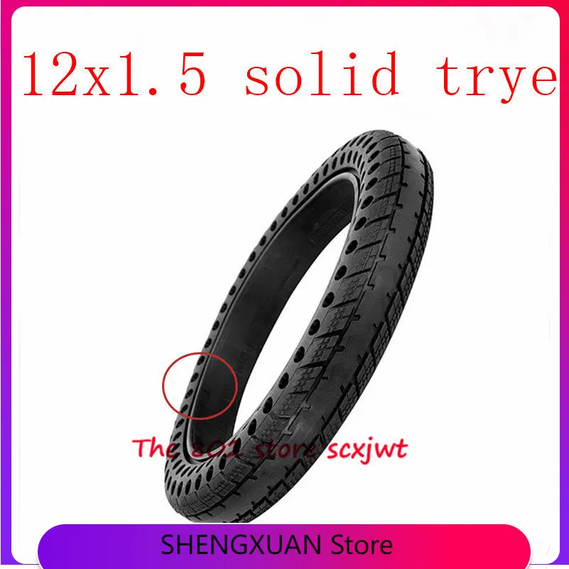 Size 12x.5 Honeycomb Solid/tubeless Tire     *    4 Bicycle   Inch Stroller Non- Pneumatic 