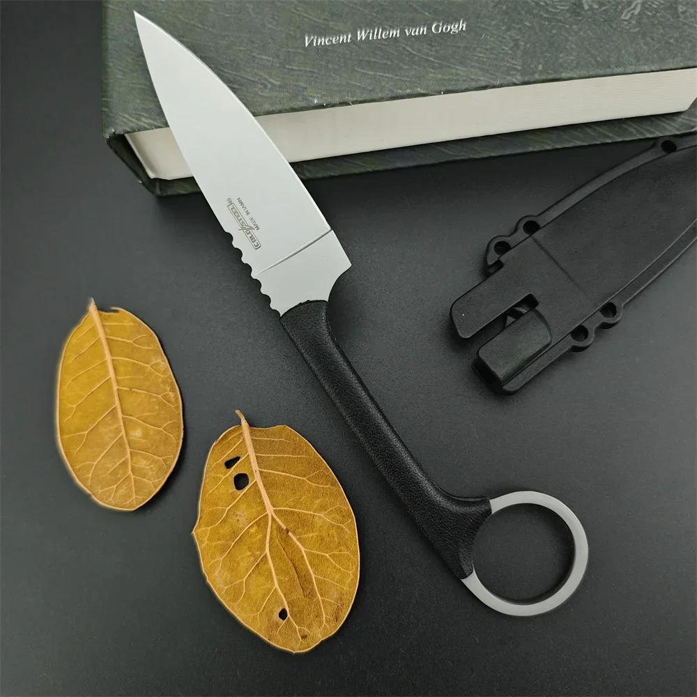 

Новый COLD 20AZ фиксированное лезвие 8Cr13Mov лезвие нейлоновое волокно ручка EDC открытый тактический многоцелевой спасательный походный охотничий нож инструмент