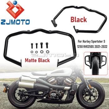 할리 스포츠스터 S 1250 RH1250S 2021-22 엔진 가드 스턴트 케이지용 스틸 오토바이 액세서리, 고속도로 크래시 바 범퍼 프레임