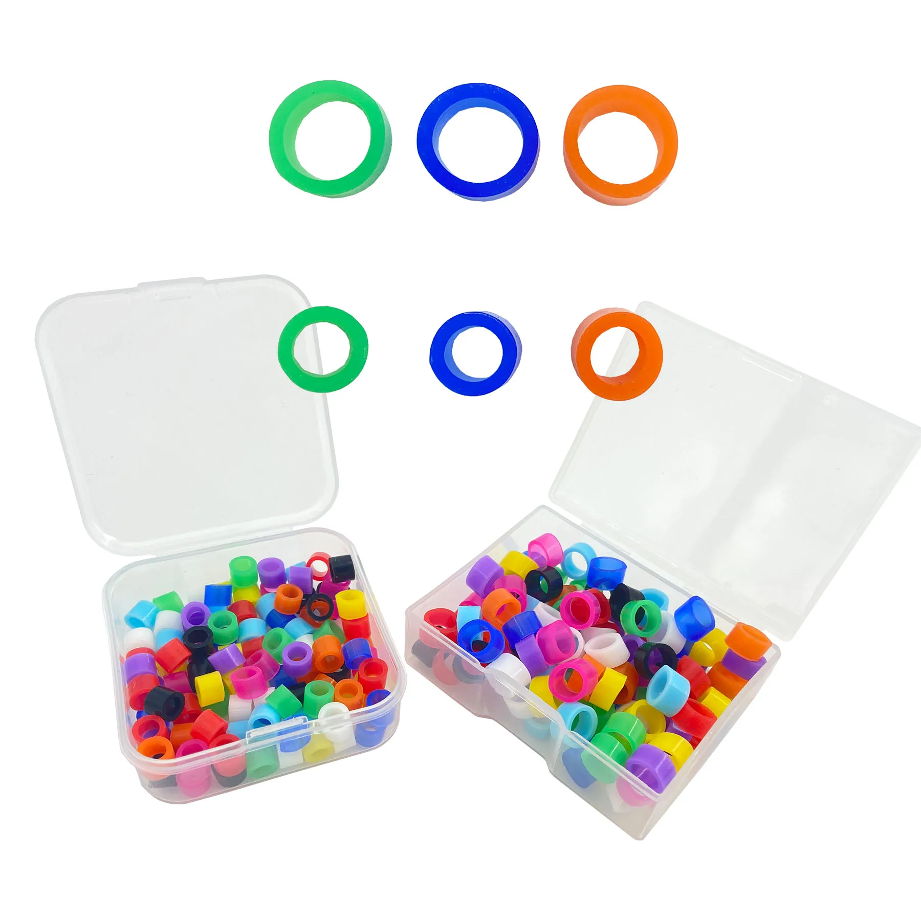 

100Pcs/box SYNI Dental Color Code Ring Identification Circle Fit All Hand Orthodontic Instruments Autoclavable