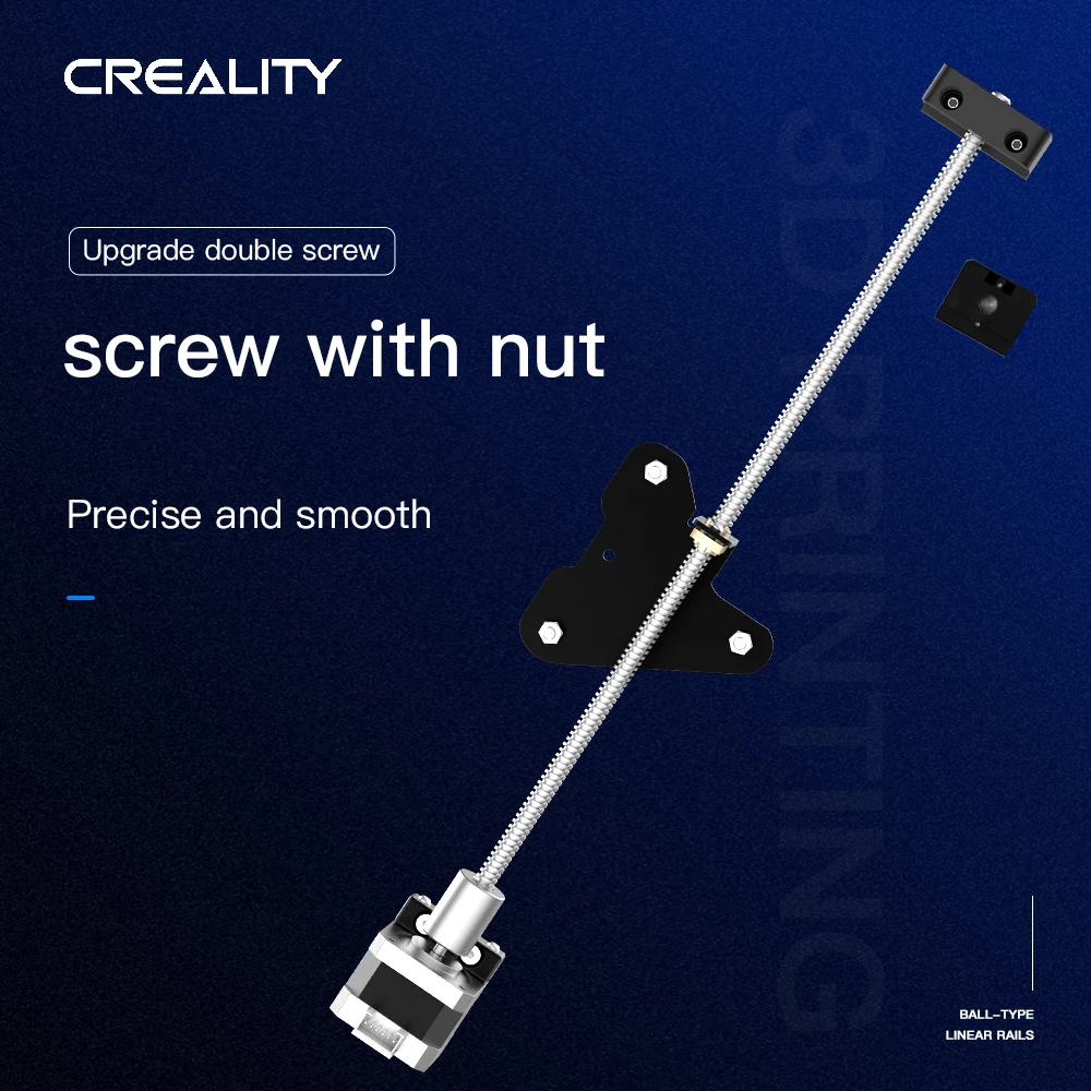 

Ender-3 Neo Ender-3 V2 Neo Dual Screw Rod Upgrade Kit Precise Smooth For Creatity Ender-3 Pro/Ender-3 V2 3D Printer Parts