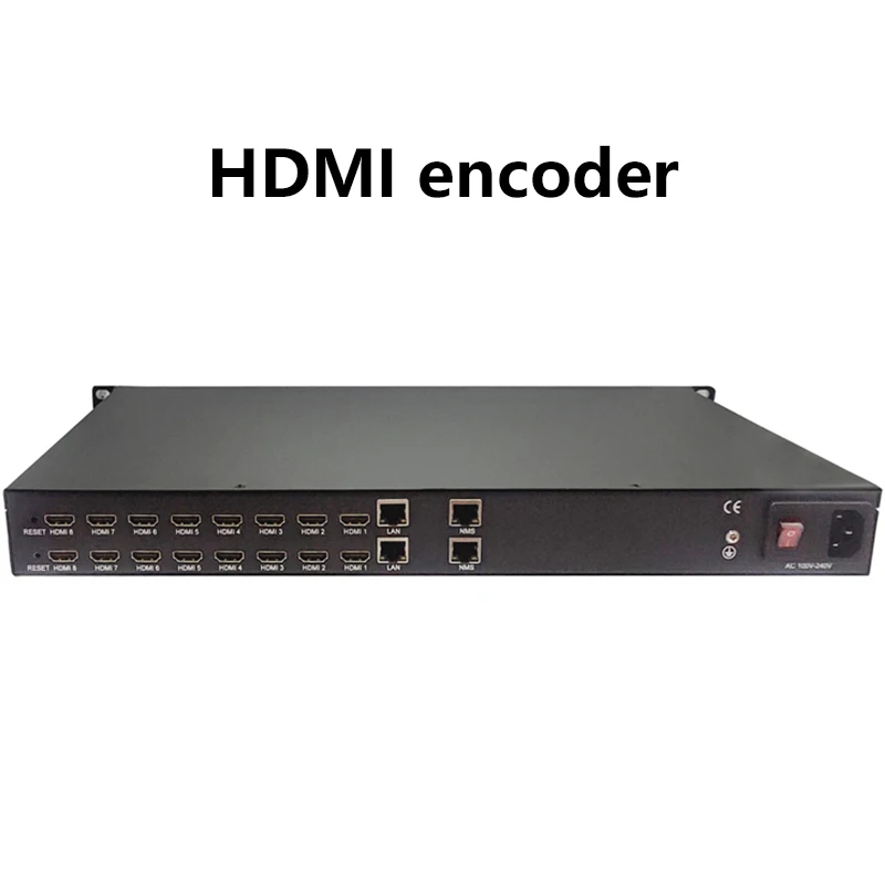 

16 channel HD to IP Hotel IPTV TV system front-end equipment, cable TV front-end H265 H264 4K HD video encoder