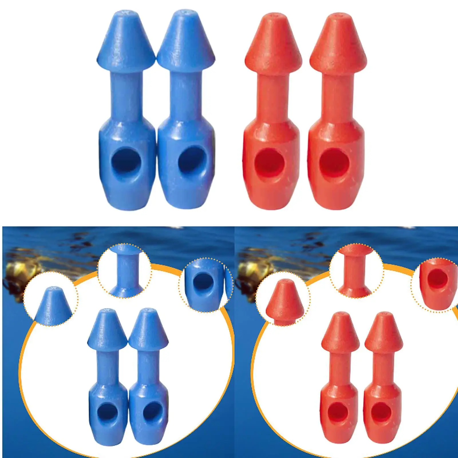 Wishbone Inserts Sturdy PP Replacement Speargun Band Parts Lightweight Diving Accessory for Spearfishing Easy to Install