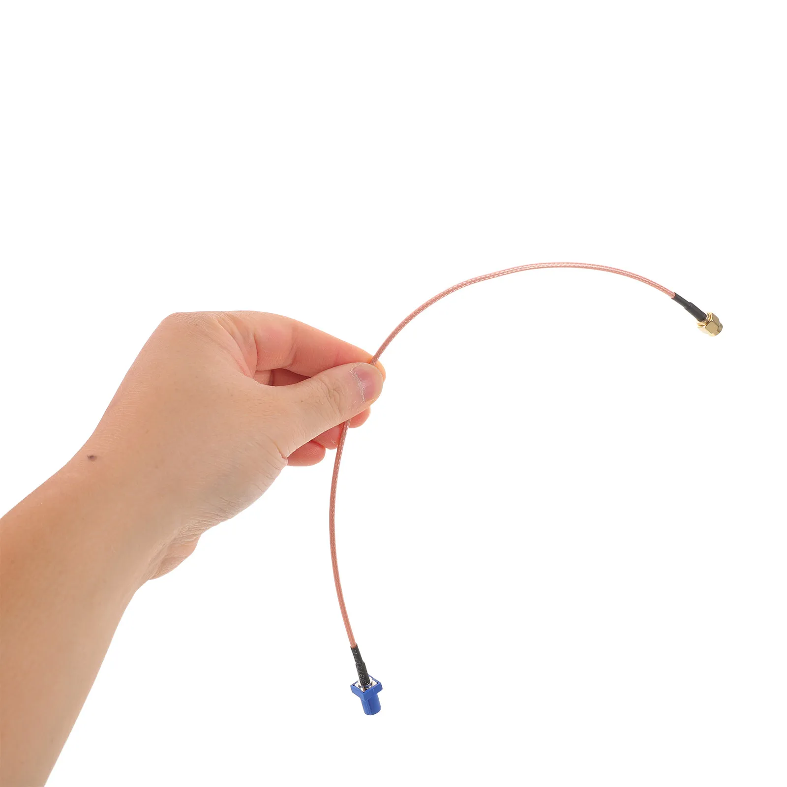 Fakra C Male to Sma Male Vehicle Antenna Pigtail Cable 30Cm Flexible GPS Navigation Cord Car Positioning Adapter for Automotive