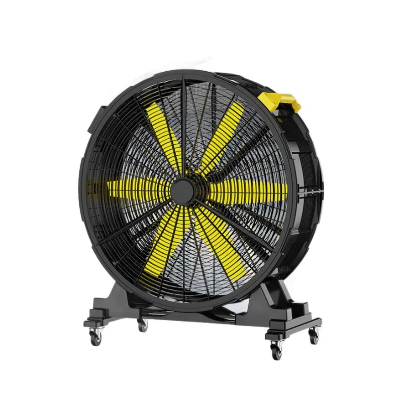 

Промышленный мобильный электрический вентилятор Мощный мощный крупномасштабный складской заводской охлаждающий напольный вентилятор