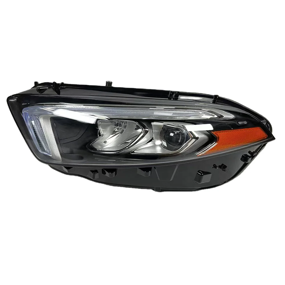 Directly sent by the original manufacturer for Mercedes Benz A-Class W177 2019-2022 high configuration semi assembly headlights