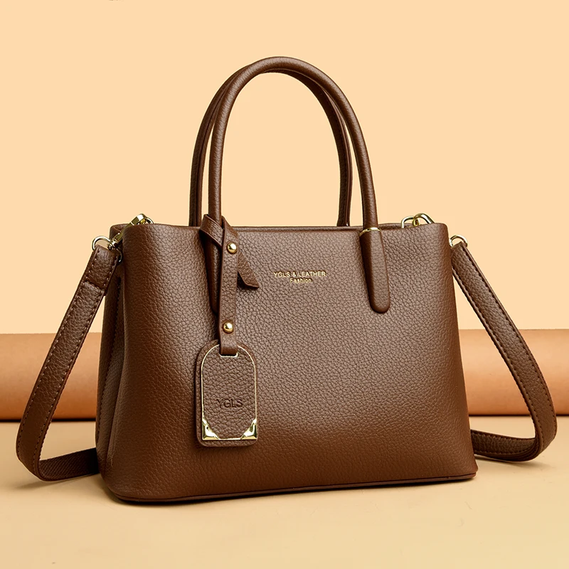 

Модная модная универсальная сумка через плечо на одно плечо, высококачественная сенсорная сумка, женская сумка-тоут из мягкой кожи