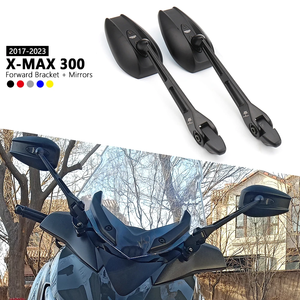 

Motorcycle Accessories Forward Moving Bracket Kit Rearview Mirror For YAMAHA X-MAX 300 XMAX300 X-MAX 300 X-Max300 2017-2023