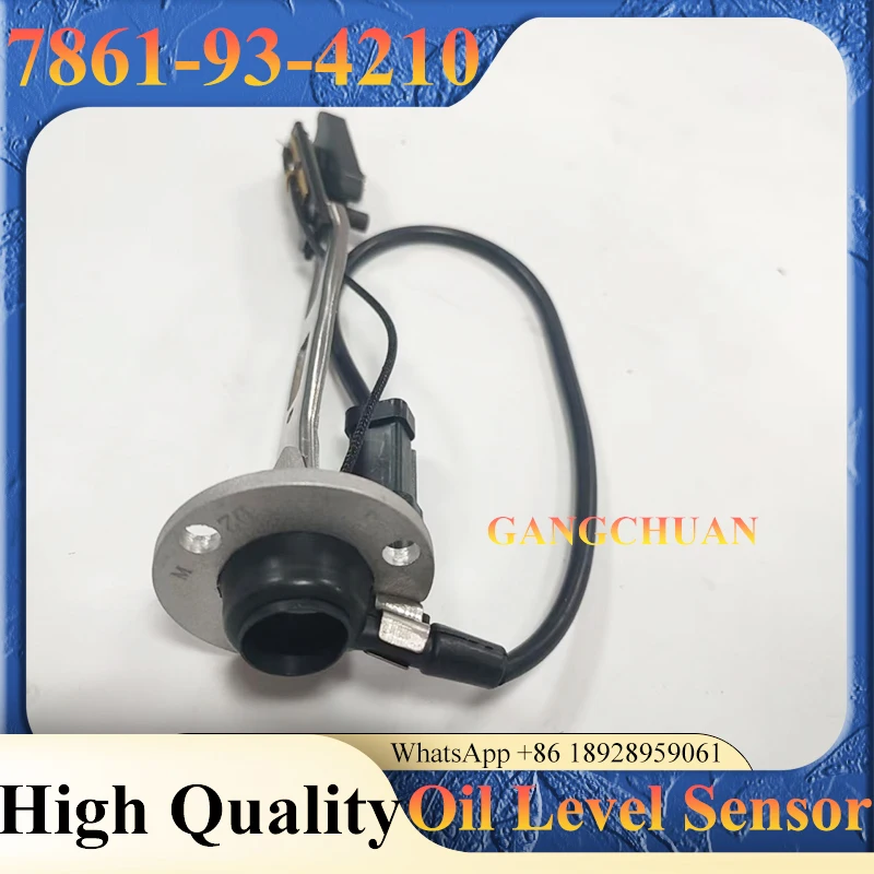 High Quality Excavator Oil Level Sensor 7861-93-4210 for PC200-7 PC210-8 PC120-7 PC160-8 Construction Machinery Parts