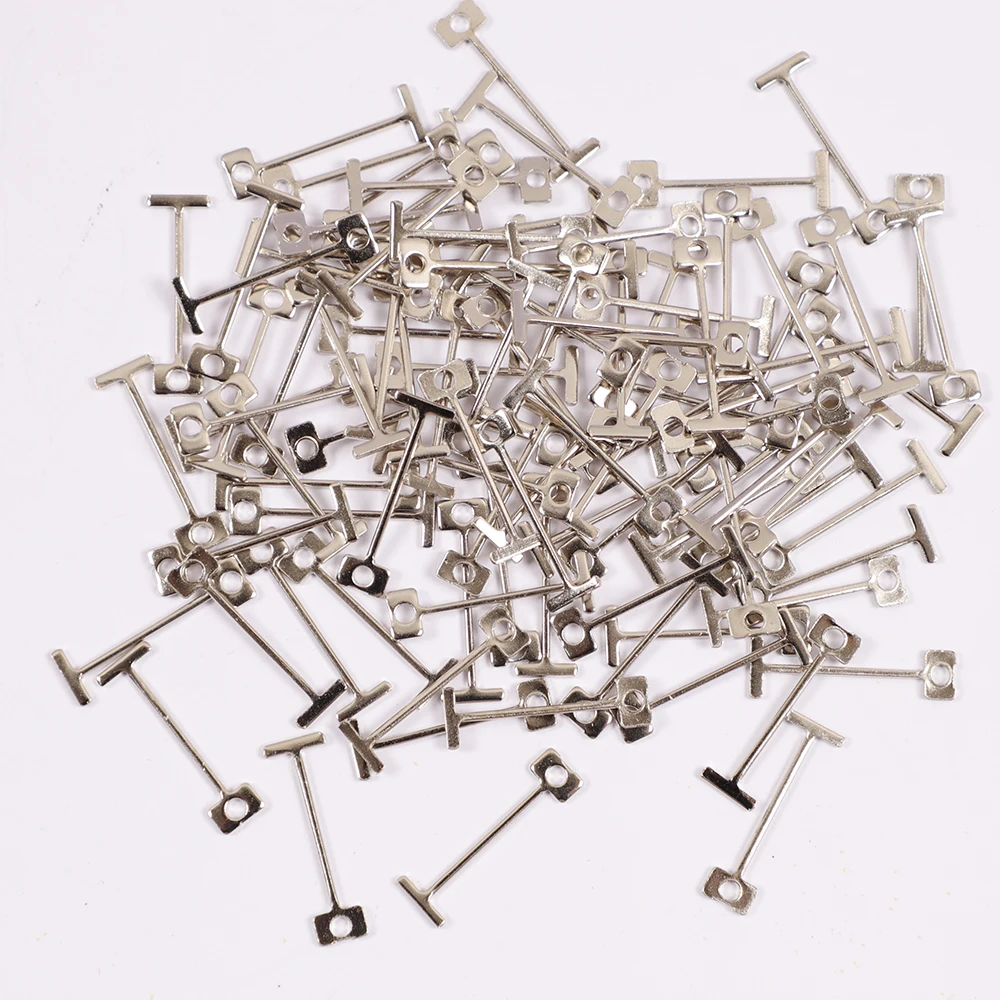 100Pcs 1.5mm Replacement Steel Needles Tile Leveling System Level Wedges Locator Device Tiles Positioning Construction Tool