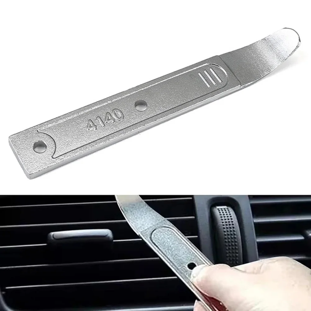 Automotive 4140 Pry Bar Tool Trim Removal Tool Pry Tool Car Interior Pry Tool Compact Trim Removal Tool Door Panels Accessories