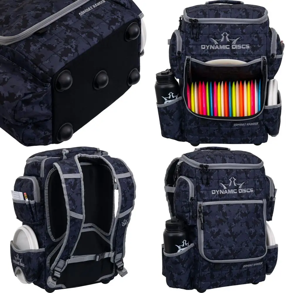 

Dynamic Discs Combat Ranger Disc Golf Backpack | Large Bag w/Putter Pouch | 20+ Discs Capacity | Disc Golf Accessories