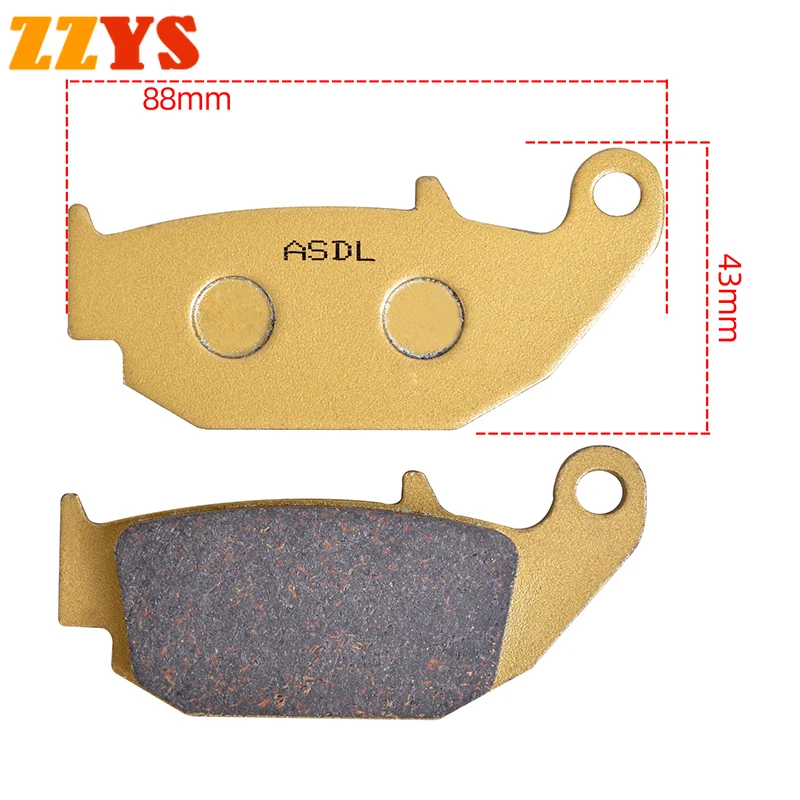 250cc Motorcycle Accessories Ceramic Brake Pads Disc Tablets For CF MOTO 250 SR 250SR for Airline Special Edition
