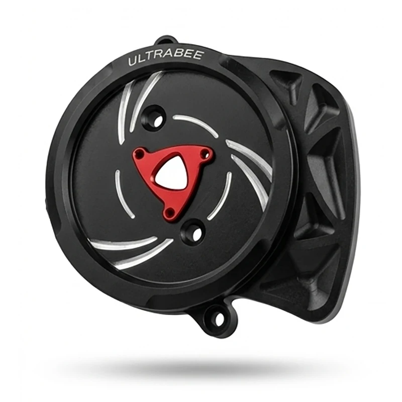 CNC Aluminum Motor Cover for Ultra Bee Protective Motor Guard Shell Case for Electric Dirt Bike
