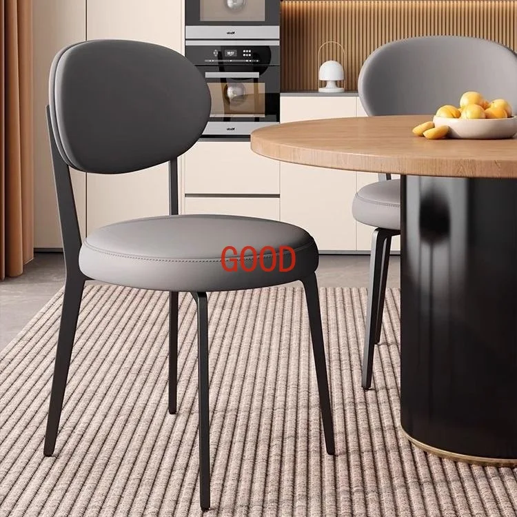 French style dining chair with cream is simple and luxurious. online celebrity designer dining table and chair uses online celeb image 5