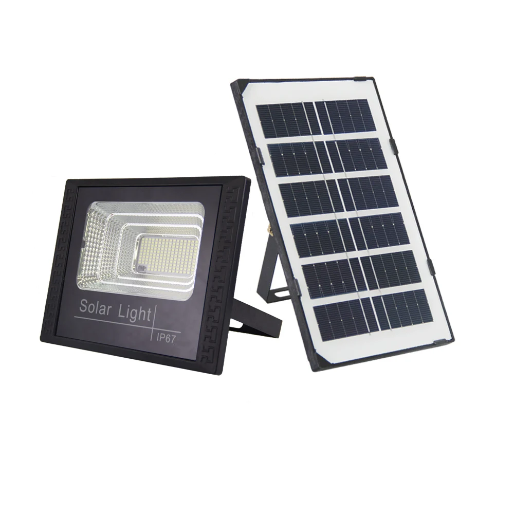 200W Solar Outdoor Floodlight IP67 Solar Light Waterproof High Lighting And Energy Saving Suitable For Outdoor Streets