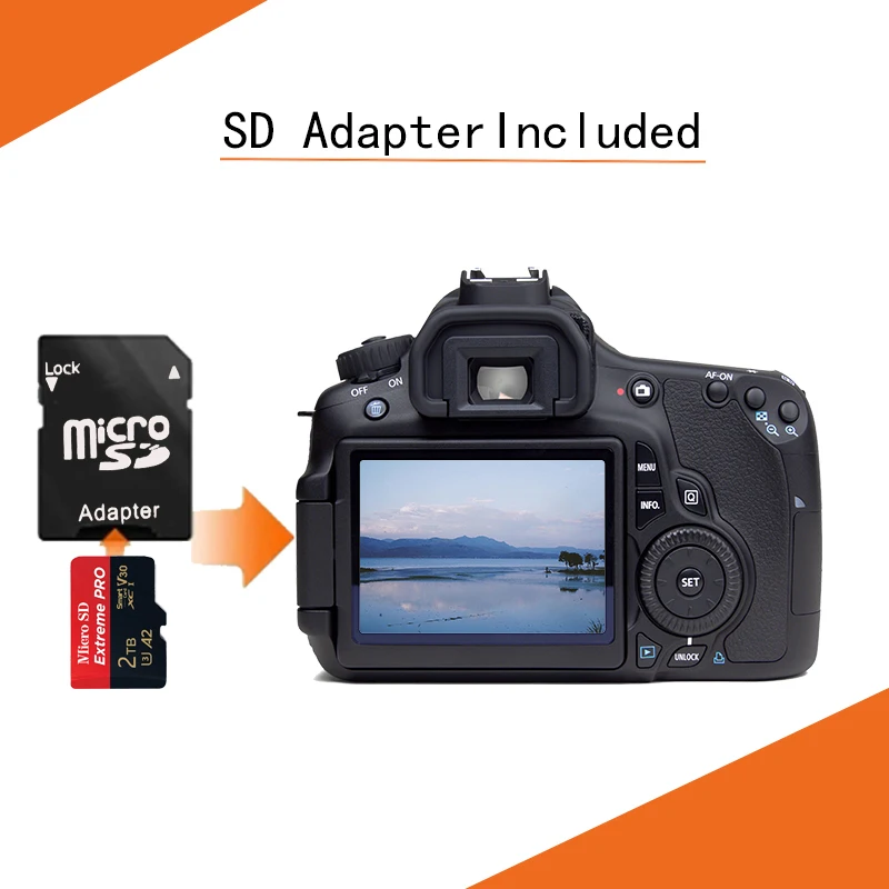 Оригинальная карта Micro TF SD, флэш-карта памяти SD на 1 ТБ, 512 ГБ, U3 для ноутбука Lenovo, игровая видеокарта Nintendo Switch