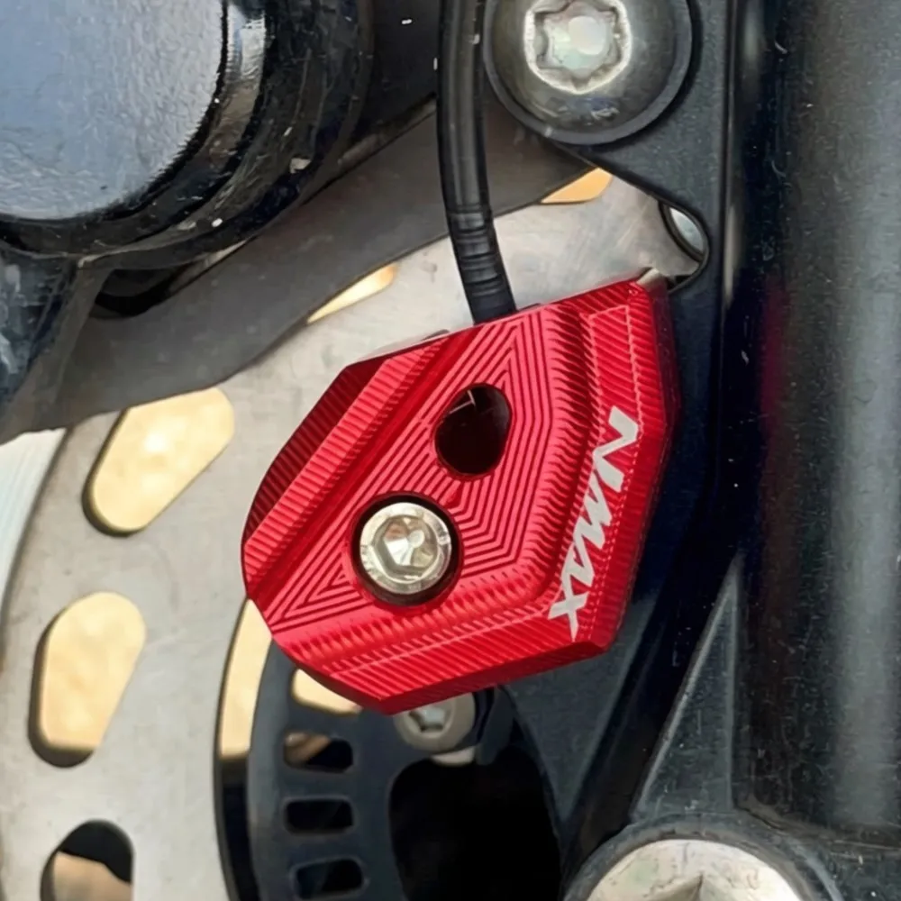 

For YAMAHA AEROX/NVX NMAX 125 155 2015-2024 2025 2026 Front Wheel ABS Sensor Protection Cover Guard Protector NVX155 NMAX125
