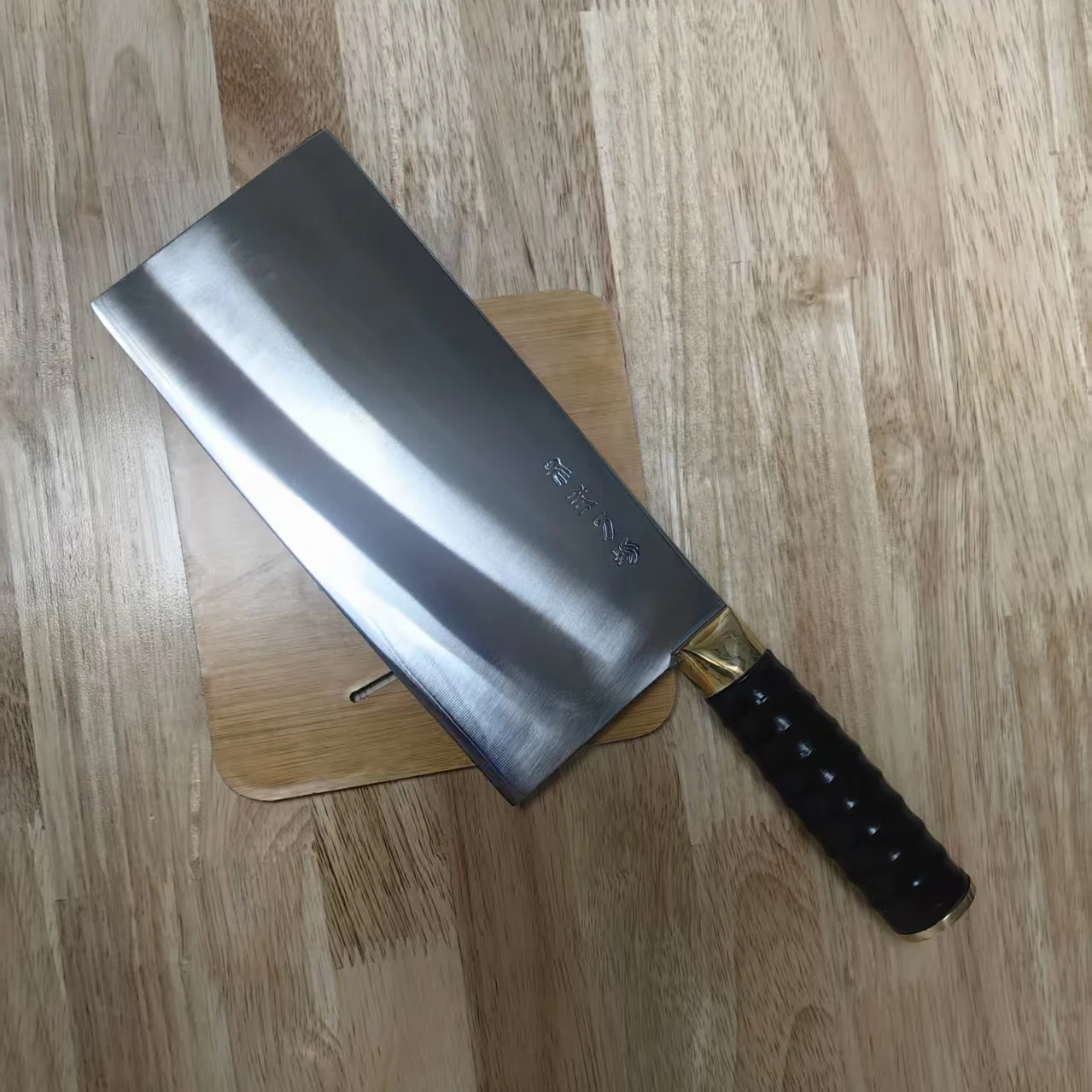

8 Inch Slicing Knife 3-Layers BG42 Aviation Special Steel Core Blade Chefs Cleaver Handmade Forged Kitchen Knives Cooking Tools