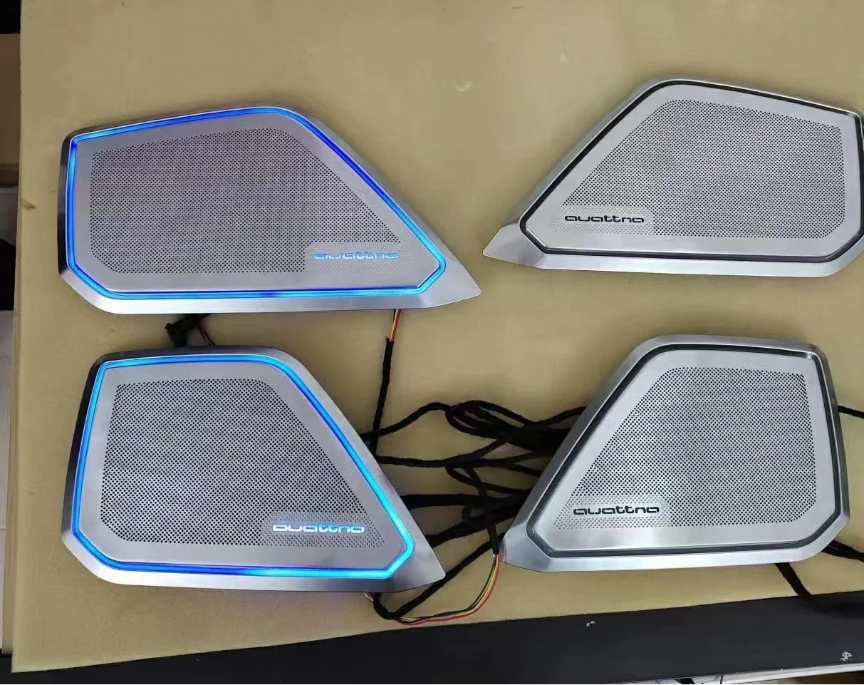 Per Audi A6 C8 A7 C8 S6 S7 copertura dell'altoparlante della porta luce dell'atmosfera