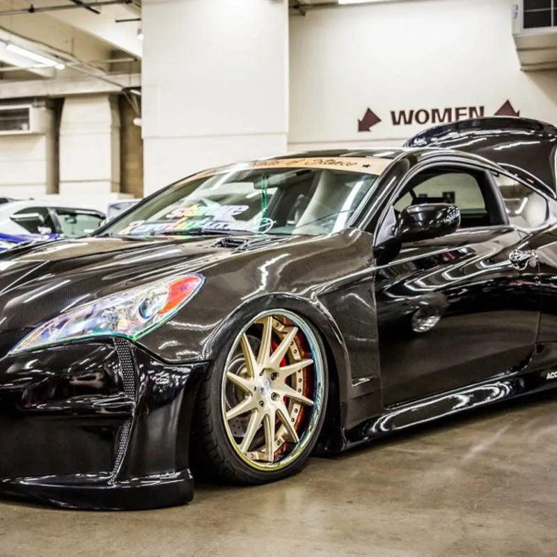 

For Hyundai Genesis Carbon Fiber Modification Head Sand Board H1 Model Front Fender Body Kit