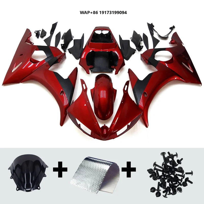 

Red Fairing for Yamaha-YZF 600 R6 2003-2005 & YZF R6S 06-09 Bodyframe