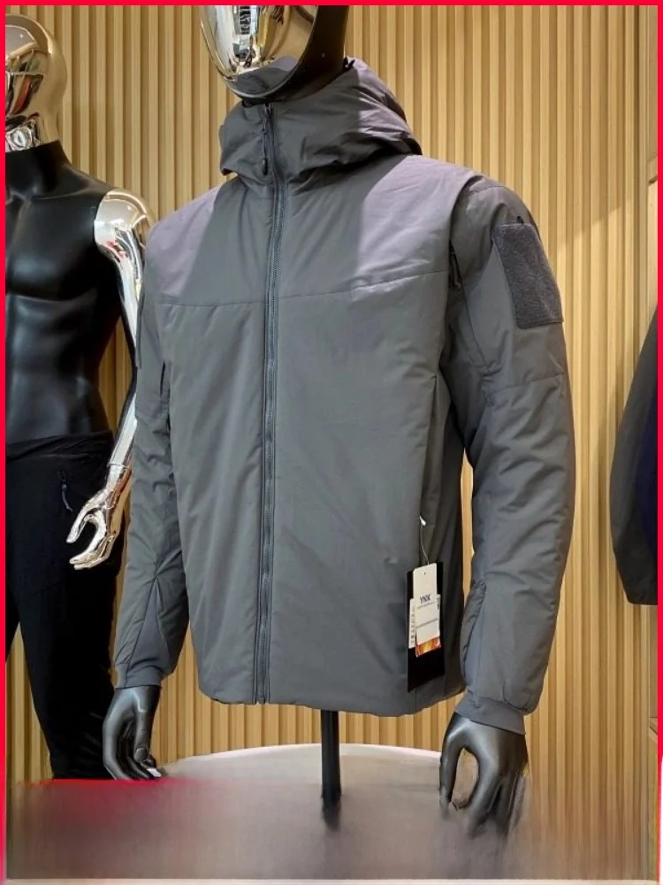 

Новая зимняя мужская хлопковая куртка: ветрозащитная, теплая, водоотталкивающая, с воротником-стойкой, на молнии, повседневная, модная, городская, стильная.