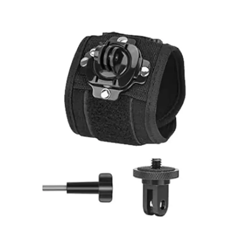 B92B Universal Wrist Band Hand Strap Mount for Action Camera, Adjustable Camera Holder, Sports Accessories
