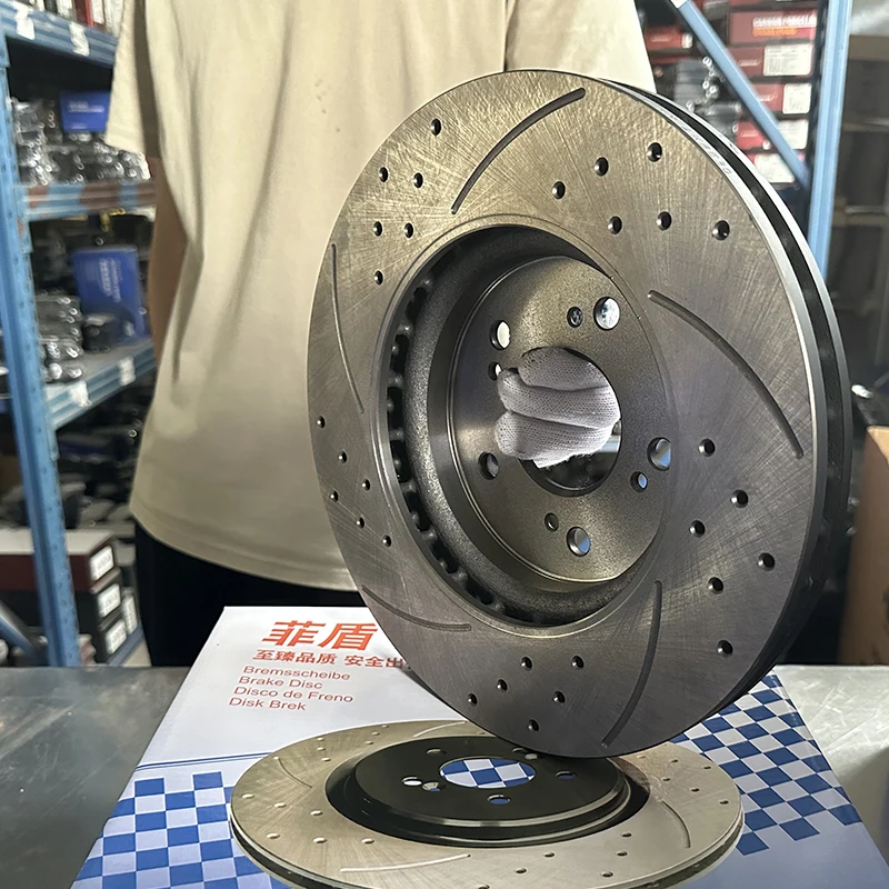 Discos de freio de carro silenciosos de alto desempenho, rotores de freio para Haval M6 WEY jolion 2wd dargo h6 hev h6 F7 F7x Dargo Raptor