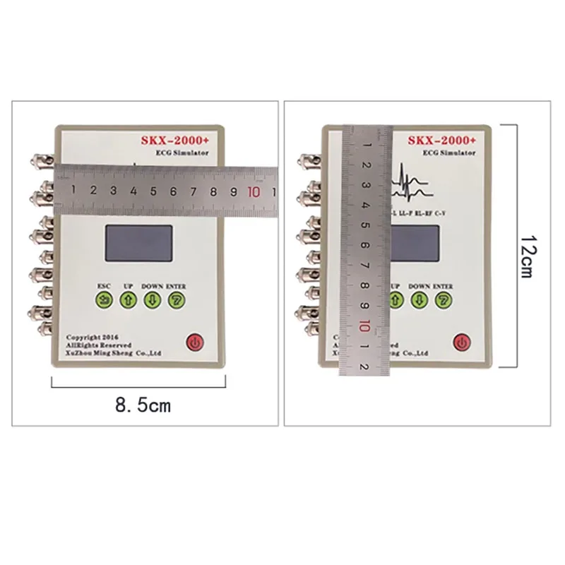 SKX-2000D+ Générateur de signaux ECG du simulateur avec simulateur d'ondes respiratoires