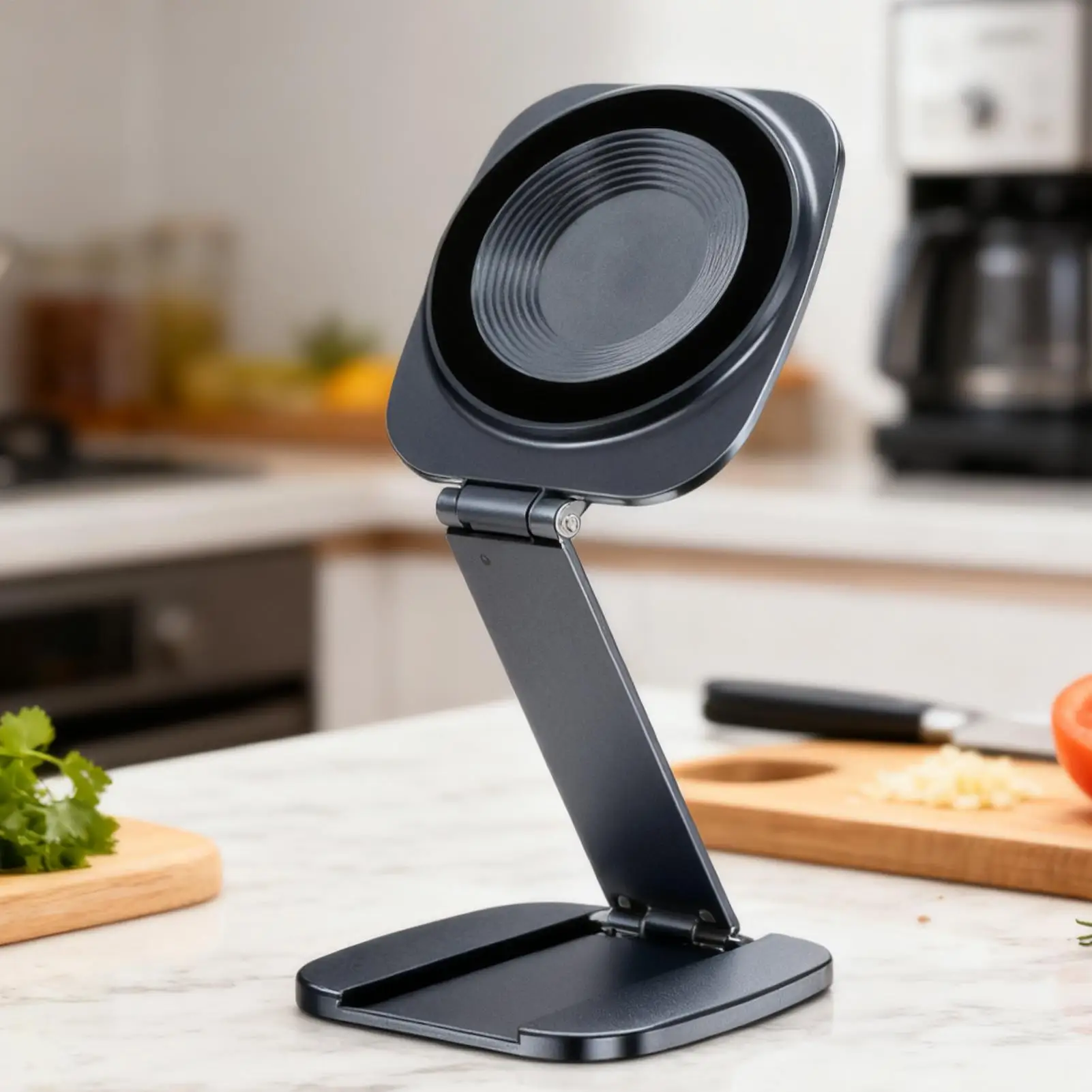 Magnetyczny uchwyt na telefon, składany, przenośny uchwyt na tablet, obrotowy uchwyt biurkowy do selfie, do domu, na zewnątrz, do samochodu, na golf, siłownię, do selfie, do ciężarówki.