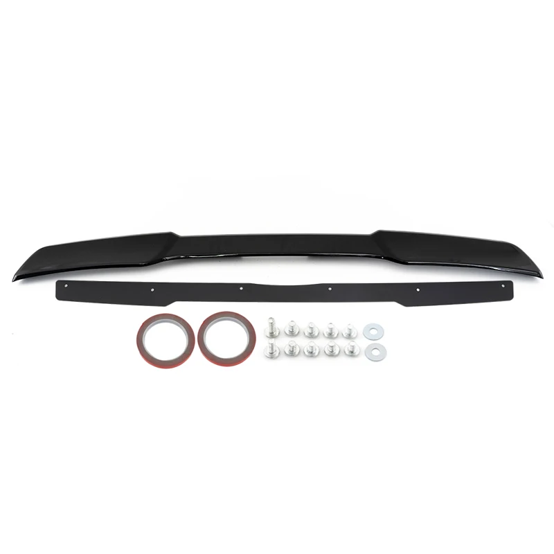 ZR1 نمط ممتد لسيارة كورفيت C6 2005-2013 جودة عالية أسود لامع مع دخان جني رفرف جناح خلفي سبويلر ملحقات السيارة