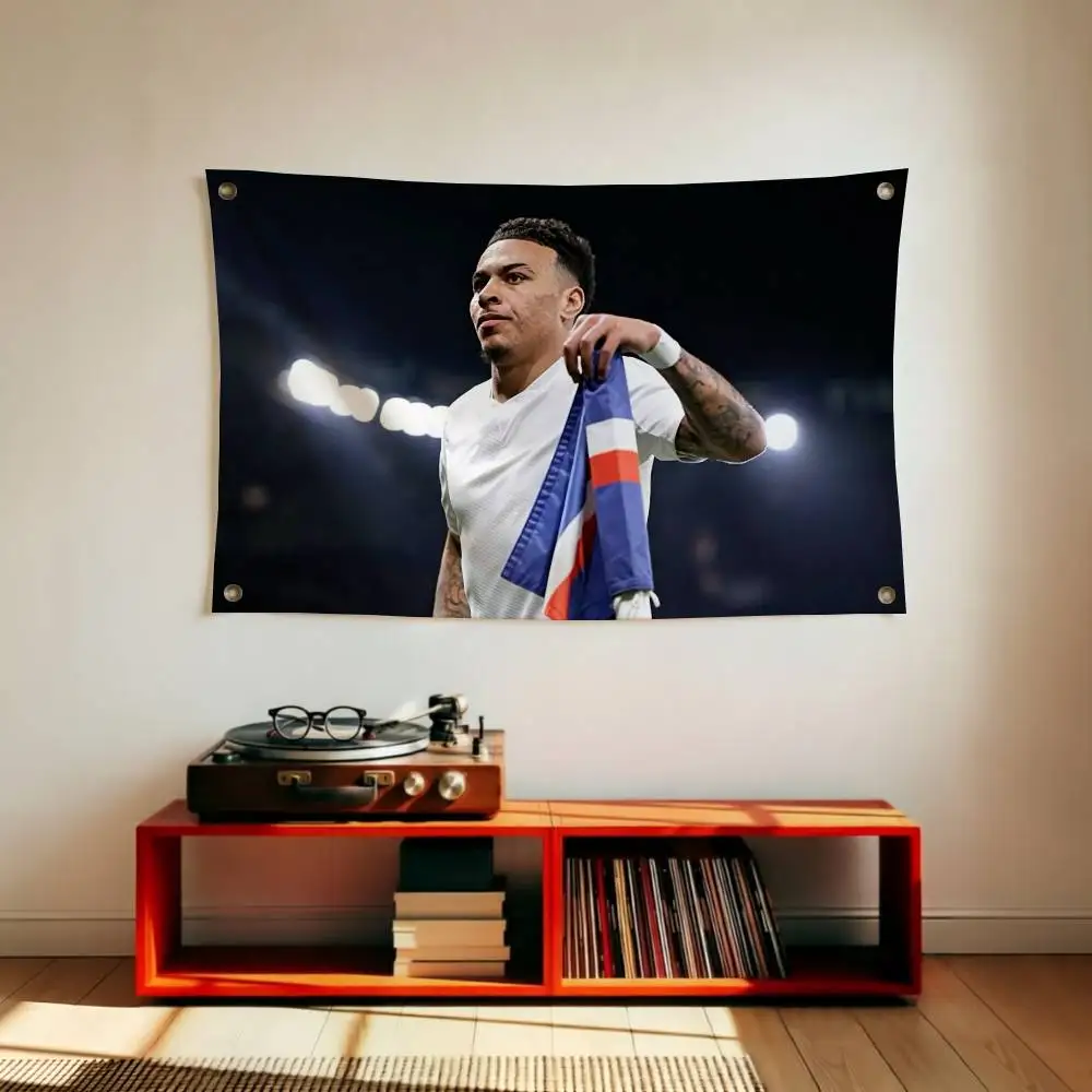 Football Star Morgan Rogers Flags for Bedrooms Home Decor Items Outdoor Decors Garage Decoration Flaga