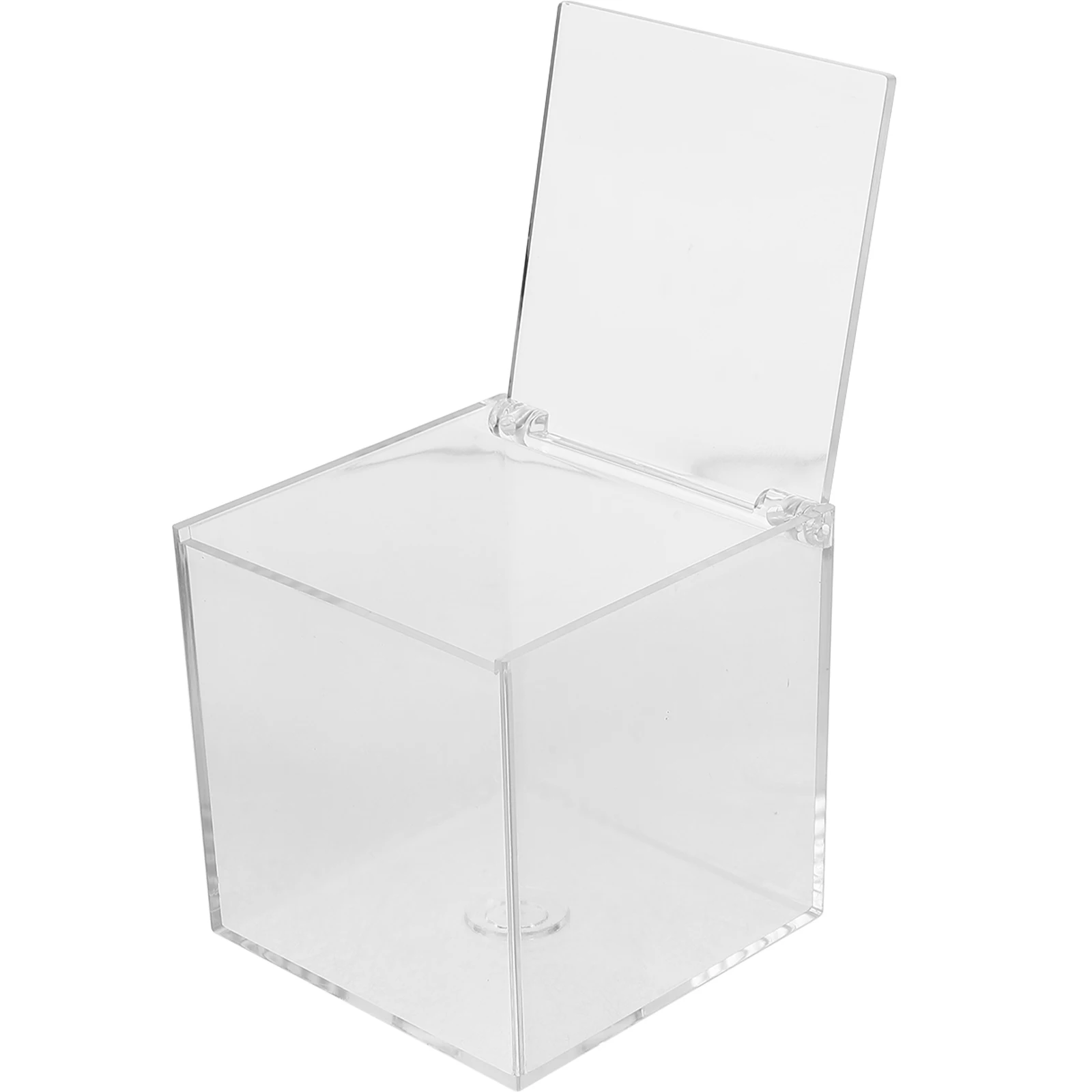 

Acrylic Storage Box 10cm Clear Display Case Collectibles Figurine Toy Organizer Transparent Stackable Model Exhibit Collection