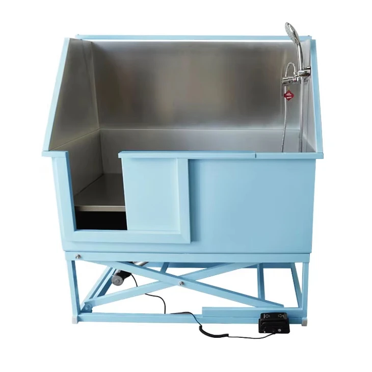 

Stainless Steel eco-Friendly pet Grooming Tubs dog Bathing Station with Door for Pet Salon UseHot-selling model