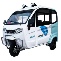 Enclosed small New Energy Vehicles 2 doors Mini electric tricycle for passenger with cheap price