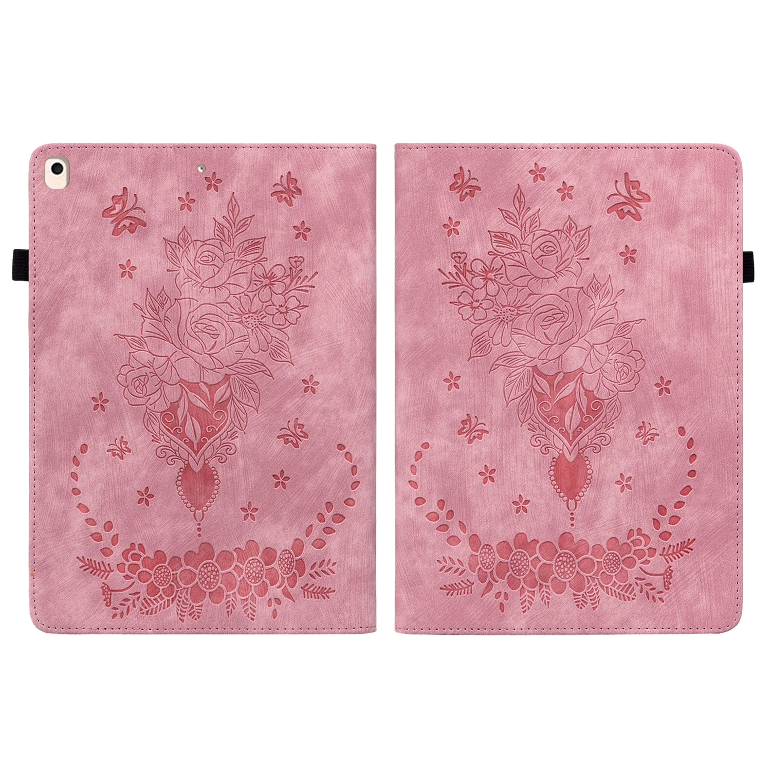 Funda en relieve para IPad 10th 2022 Pro 11 10,5 Air 3 4 5 10,9 10,2 9th 8th 7th Mini 6 5 4 3 2 6th 5th 9,7 funda con tapa para tableta