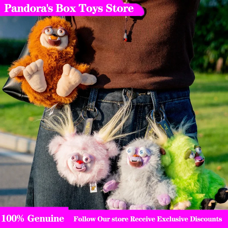 

Hot Selling Genuine Feisty Pets Alien Monster Plush Series Figurines Blind Box Trendy Toys Plush Pendant Wacky Ornament Gift